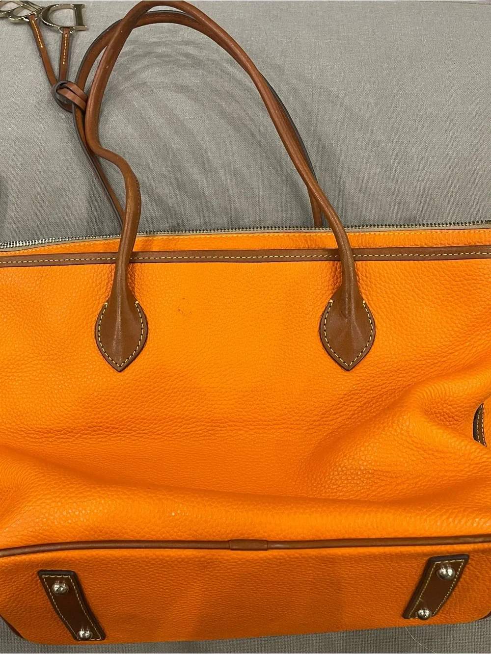 Dooney & Bourke Pebble Grain Tote (includes matching wallet)